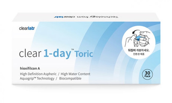 Clear 1-day Toric (30) do fabricante ClearLab na categoria Clear